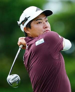 第2日、通算8アンダーで日本勢トップの2位につけた吉田泰基=ジャック・ニクラウスGC(共同)