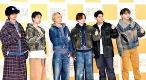 HANAとの“共演”は「新鮮」と語ったBE:FIRST（左から）JUNON、SHUNTO、SOTA、MANATO、LEO、RYUHEI （C）ORICON NewS inc.