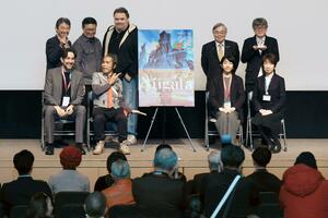 新潟国際アニメーション映画祭の開幕セレモニー＝２０日、新潟市中央区
