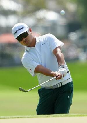 　最終ラウンド、通算１アンダーで３３位の久常涼＝ベイヒル・クラブ（共同）