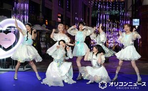 赤坂でサプライズダンスを披露したME:I （C）ORICON NewS inc.