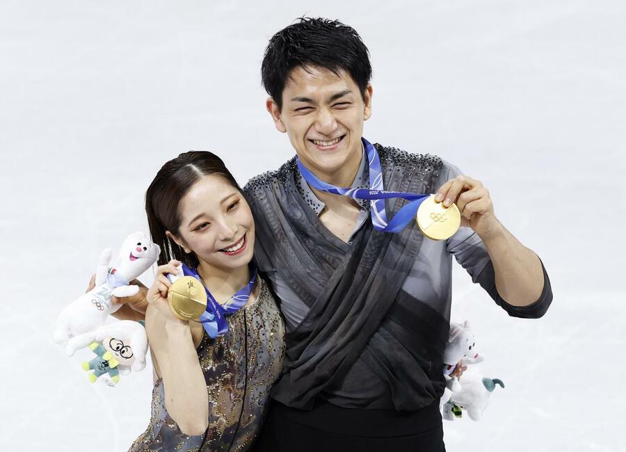 フィギュアペア・りくりゅう金メダル！日本勢初 フリーで世界歴代最高