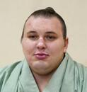 かど番安青錦、左足首負傷