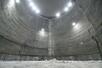 ハイパーカミオカンデが建設される空洞(東京大学宇宙線研究所・神岡宇宙素粒子研究施設提供)