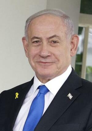 　イスラエルのネタニヤフ首相（ゲッティ＝共同）