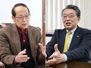 左から届け出順に樋口明弘さん、関口芳史さん