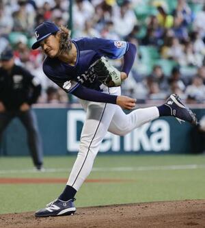 ソフトバンク戦に先発した西武・高橋光=みずほペイペイドーム