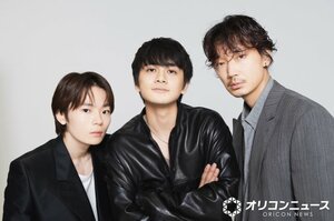 映画『愚か者の身分』(左から)林裕太、北村匠海、綾野剛(撮影:山崎美蔓※崎=たつさき) (C)ORICON NewS inc.