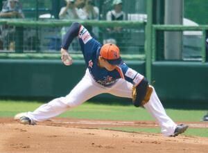 6回3失点だった先発下川隼佑=ヤクルト戸田球場