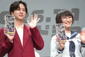 理想の人生を明かした(左から)寺西拓人、SUZUKA(C)ORICON NewS inc.