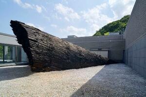 第44回中原悌二郎賞を受賞した藤原千也さんの作品「太陽のふね」(INOUE Koji撮影)