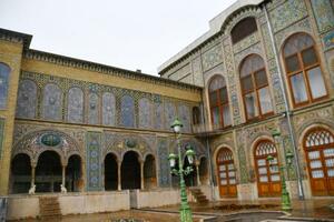 イランの首都テヘランにあるゴレスタン宮殿=2020年2月(共同)