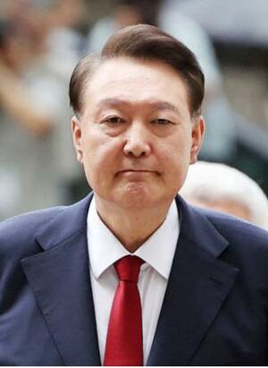 　韓国前大統領、尹錫悦被告（ロイター＝共同）