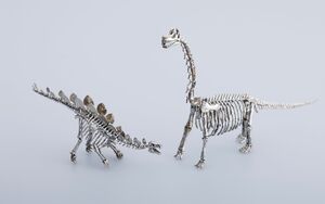 優秀板金製品技能フェアで中央職業能力開発協会会長賞を受賞した作品（今井技巧提供）