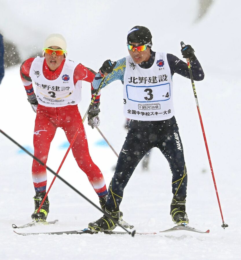 男子 表彰台へ一気の追い上げ 新潟日報デジタルプラス