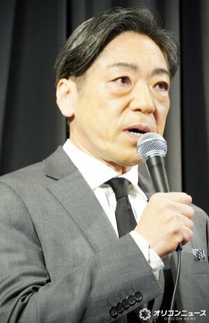『災 劇場版』公開記念舞台あいさつに登壇した香川照之 （C）ORICON NewS inc.