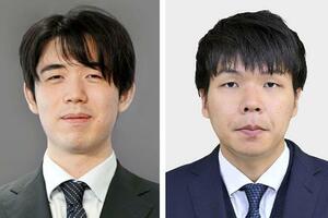 　藤井聡太棋王、増田康宏八段