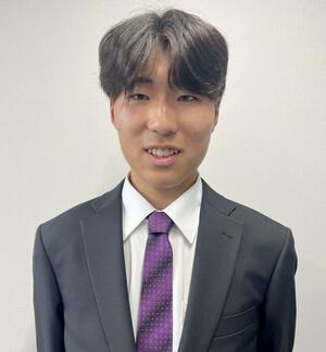 Ｊ１京都への加入が内定した新潟医福大の立川遼翔