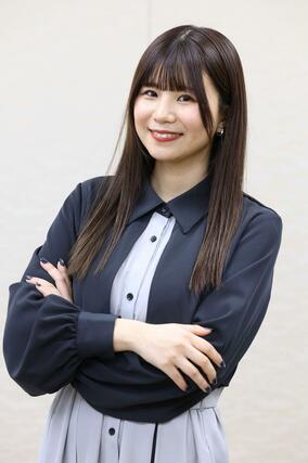  「母によると、保育園の時から『私は声優になる』と言っていたみたいです」と話す稲垣好＝新潟市中央区