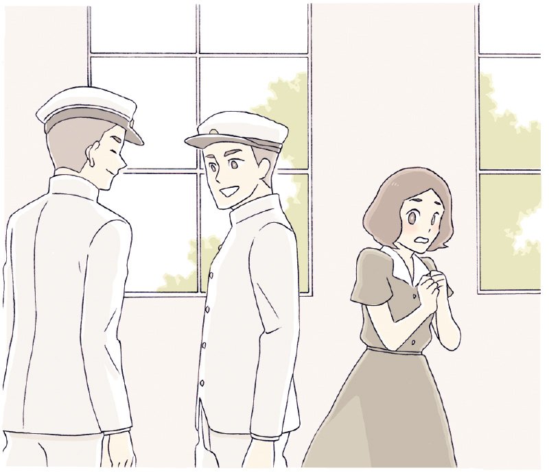 大陸の青春 ときめいて 船員服の若者まぶしく 新潟日報デジタルプラス