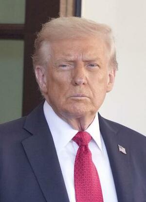 　トランプ米大統領（ゲッティ＝共同）
