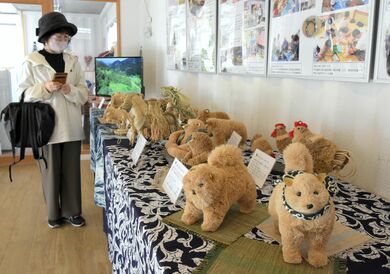 平丸スゲ細工の魅力伝えたい！ 新潟県妙高市の保存会振り返る展示会