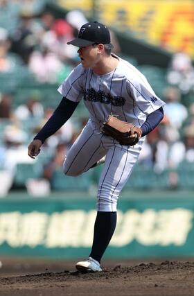 新潟産大付の先発・宮田塁翔