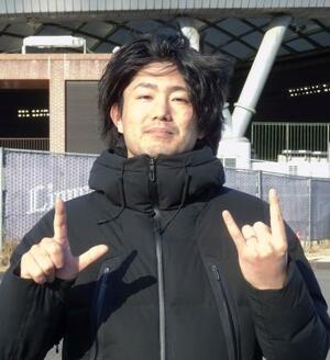 西武球団事務所にあいさつに訪れた米大リーグ、アストロズに移籍が決まった今井=8日、埼玉県所沢市