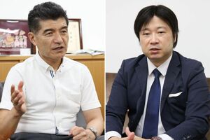 左から道下徳成氏、小谷哲男氏