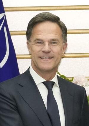 　ＮＡＴＯのルッテ事務総長＝４月