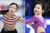 四大陸選手権で優勝を狙うフィギュアスケート女子の中井亜美（左）と千葉百音