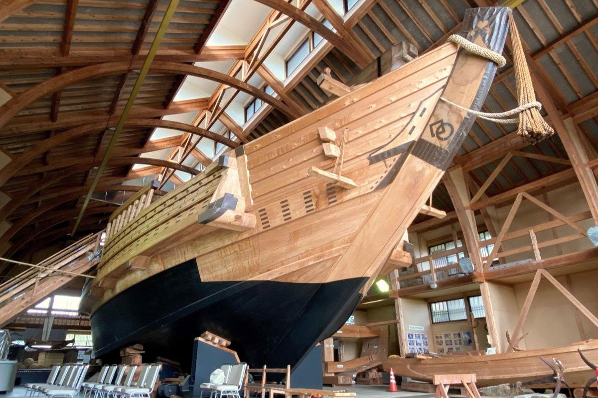 戦前/佐渡ゑび寿港(山口写真館)佐渡見物紀念[大國丸]古写真/検)桟橋/新潟汽船/摂陽商船 ゴールデンカムイ読者的新潟観光③～佐渡（前編）～宿根木で月島少年を