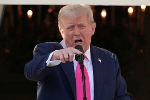 トランプ米大統領=ワシントン(ロイター=共同)