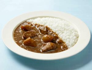 直江津小の児童たちが考案したシャークカレー(にしき食品提供)