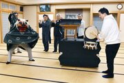 聖籠町伝統の「蓮潟神楽」残したい！町の無形民俗文化財、保存会が3日に披露