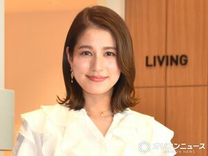 初めて“出演者としての会見”に臨んだ永島優美 （C）ORICON NewS inc.