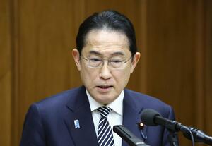 自民党派閥の政治資金パーティー裏金事件を受けた衆院政治倫理審査会で弁明する岸田首相=2月29日(代表撮影)