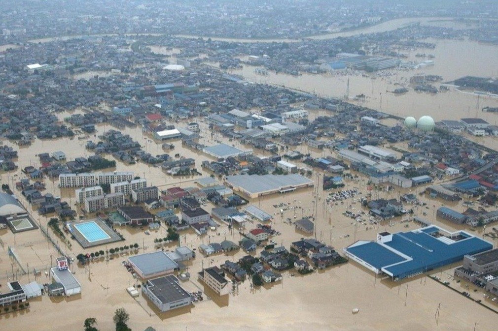 7・13水害］20年前の7月13日、新潟県の五十嵐川と刈谷田川の堤防決壊