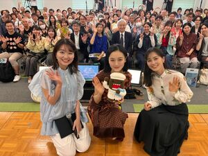連続テレビ小説『風、薫る』トークショーより(C)NHK