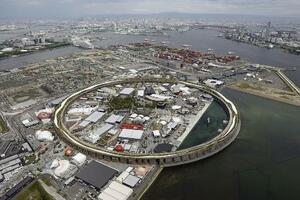 大阪・関西万博会場=大阪市此花区の夢洲