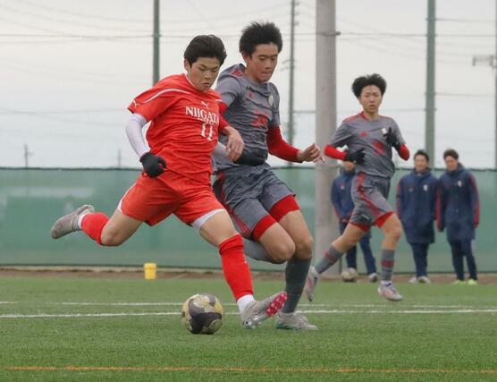 甲信越静U-16大会に臨む新潟県代表の選手たち