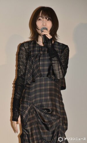 劇場版『チェンソーマン レゼ篇』炸裂御礼！ファイナル舞台あいさつに登壇した上田麗奈 （C）ORICON NewS inc.