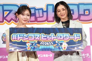 『Popteen』話に花を咲かせた（左から）菅野結以、池田美優 （C）ORICON NewS inc.