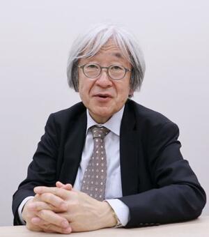 取材に応じる服部信孝順天堂大特任教授