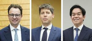 アンソロピックのダリオ・アモデイCEO、オープンAIのサム・アルトマンCEO、伊藤錬氏