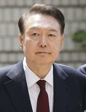 韓国の尹錫悦前大統領(聯合=共同)