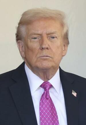 　トランプ米大統領（ゲッティ＝共同）