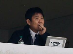 　福岡―名古屋戦の視察に訪れた日本代表の森保監督＝ベススタ