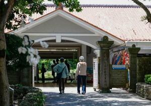 沖縄県糸満市の「ひめゆり平和祈念資料館」=20日