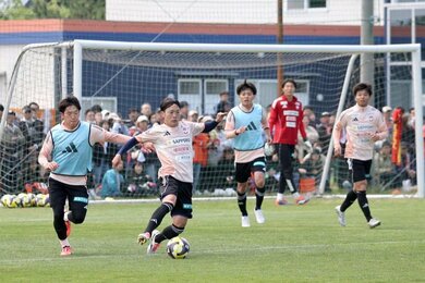 J1アルビレックス新潟］サポーターに今季初めて練習公開！MF奥村仁